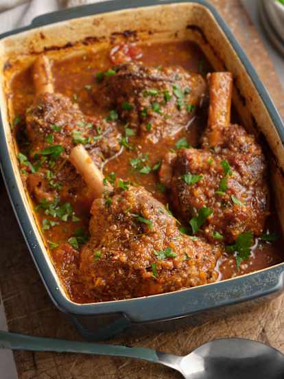 Braised Lamb Shanks