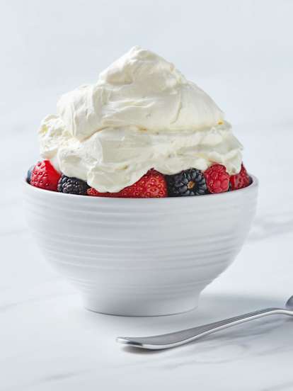 Creme de leite batido