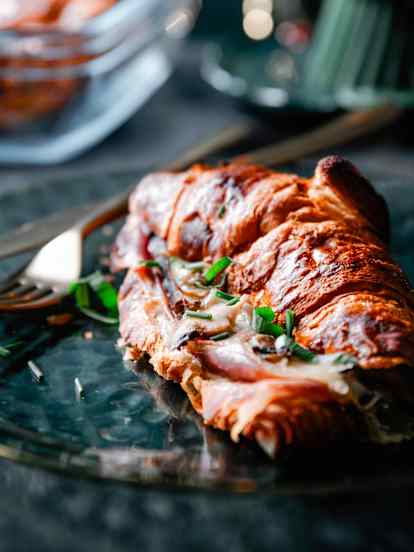 Croissant au jambon et St Nectaire