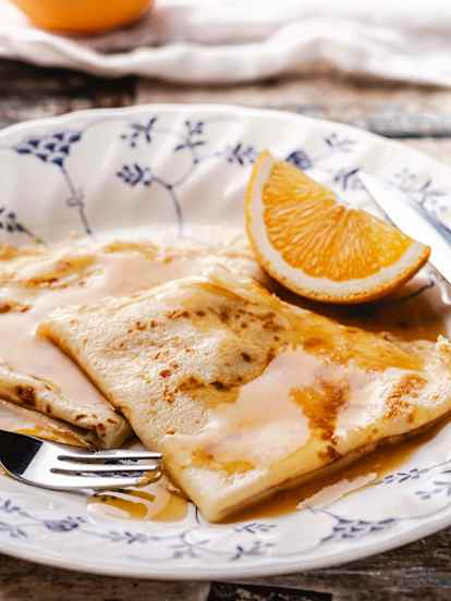 Crêpes suzette