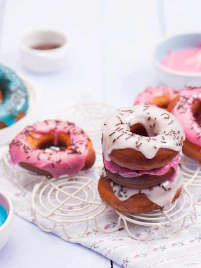 Amerykańskie pączki "donuts"
