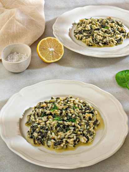 Σπανακόρυζο