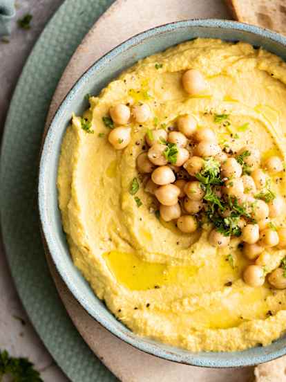 Houmous aux restes de légumes