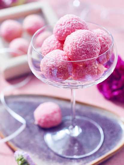 Pink Coconut Kisses