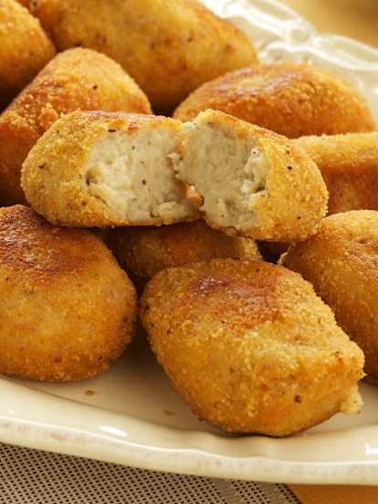 Croquetas de otoño con boletus