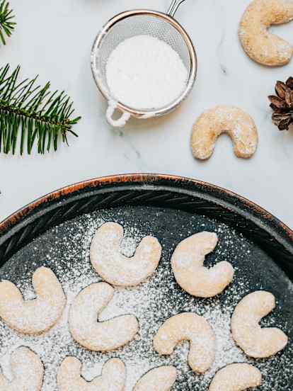 Vanilkové rohlíčky