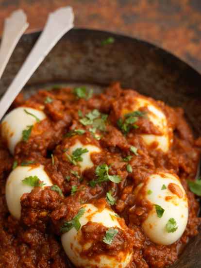 Nadan Mutta (Eier Curry)