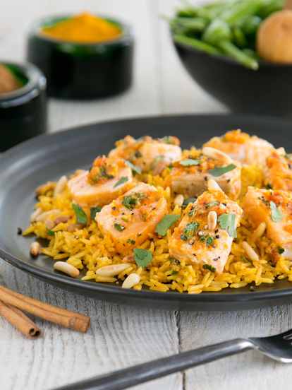 Salmon Kabsa