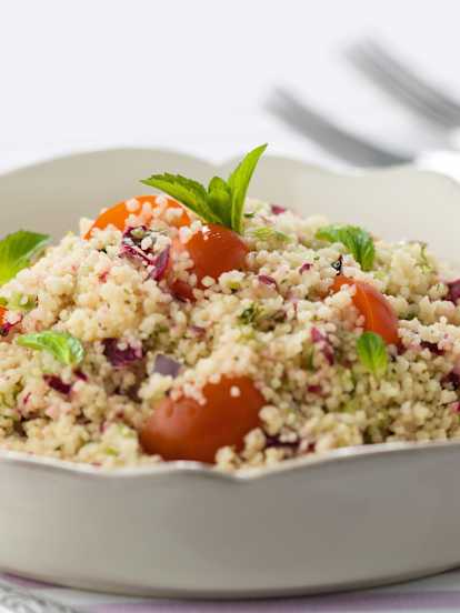 Cuscuz com legumes