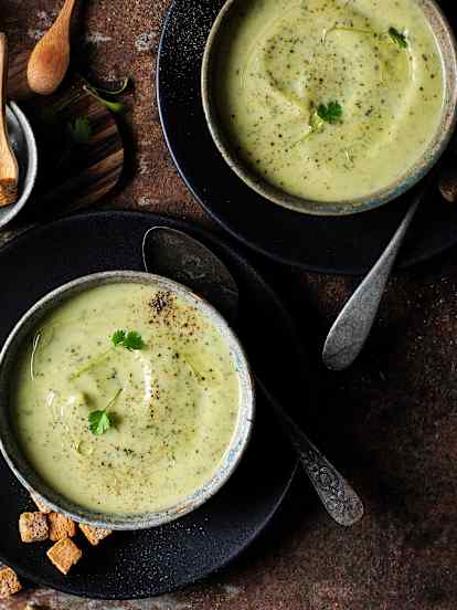 Velouté de courgette