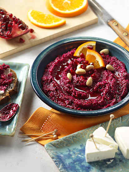 Süßer Rote-Rüben-Dip mit Orange