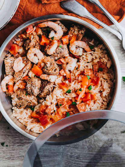 Jambalaya de poulet