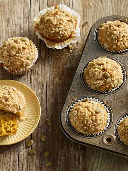 Pumpkin Streusel Muffins