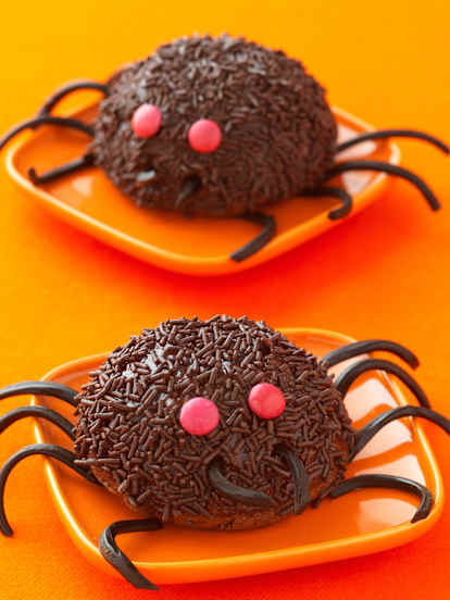 Gâteaux araignées