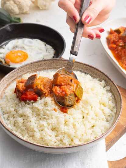 Ratatouille met Bloemkool