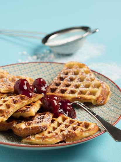 Topfenwaffeln