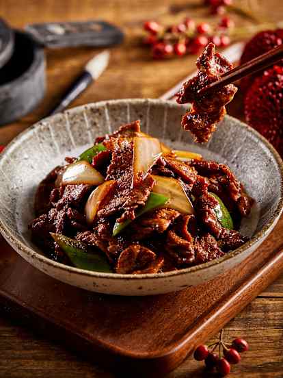 蠔油青椒牛肉