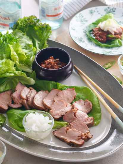 生菜包韓式豬里肌