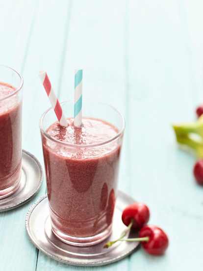 Cherry and Banana Smoothie