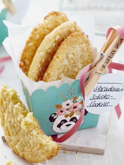 Macadamia-Schoko-Cookies
