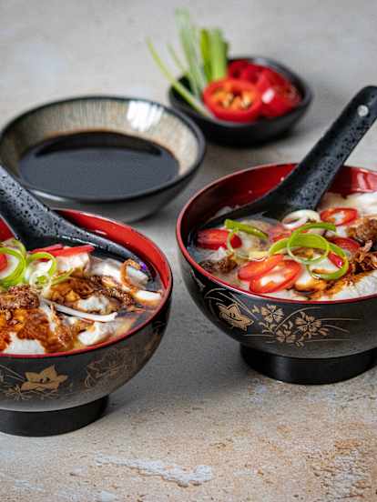 Douhua (savoury bean curd)