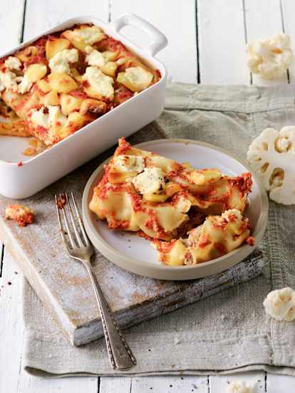 Karfiol-Salsiccia-Cannelloni