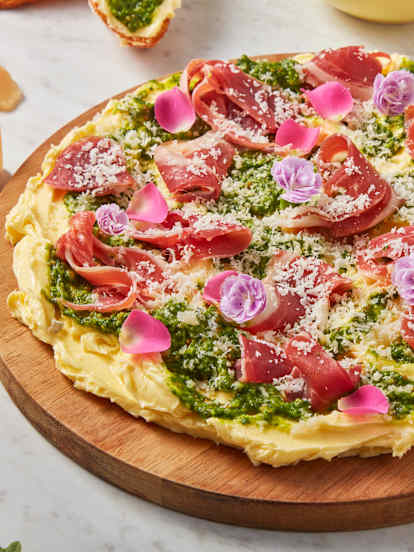 Spinach Pesto Butter Board