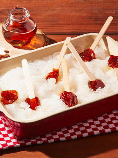 Maple Taffy on Shaved Ice (on "Snow")