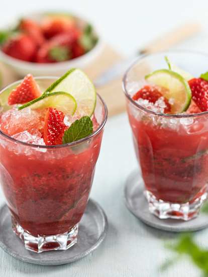 Cool Strawberry Caipiroska
