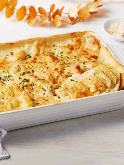 Spiralized Scalloped Potatoes