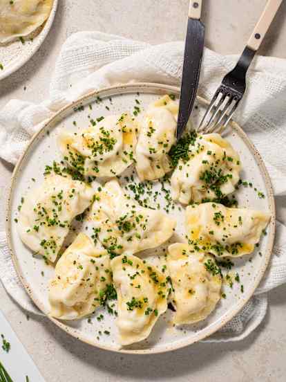 Pierogi (Cheese dumplings)