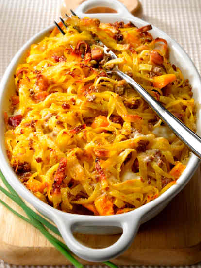 Kürbis-Tagliolini