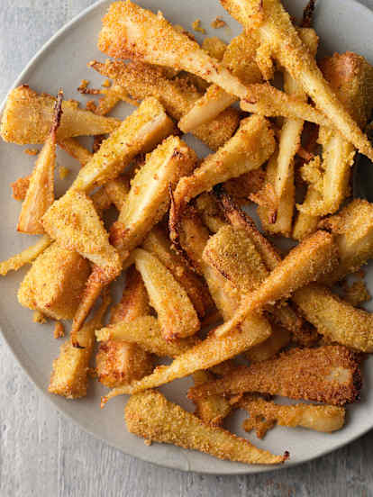 Honey Parmesan Parsnips
