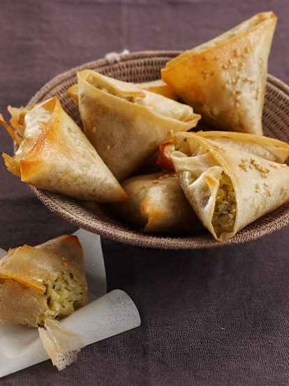 Samoussa pomme de terre coriandre
