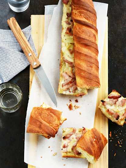 Baguette flammekueche