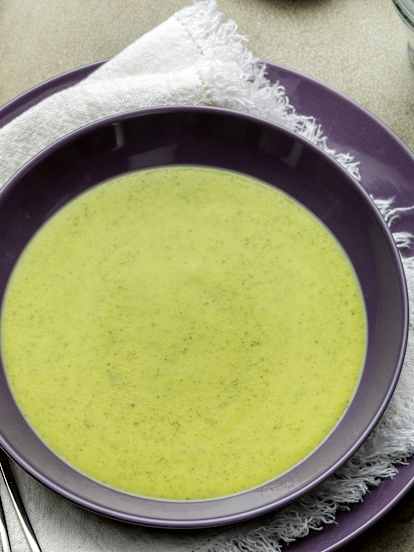 Zucchinicremesuppe