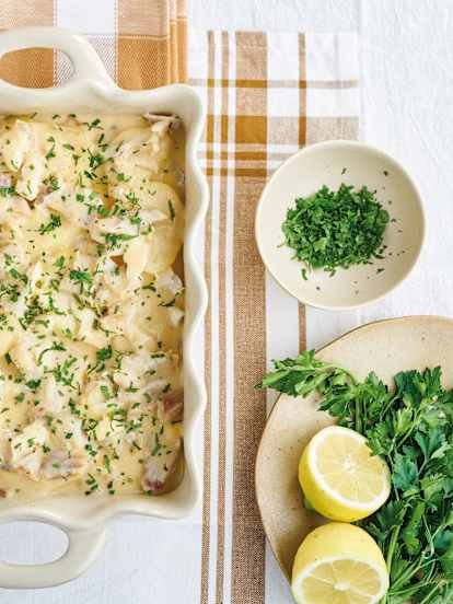 Fricassé de bacalhau