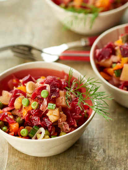 Ensaladilla rusa de remolacha