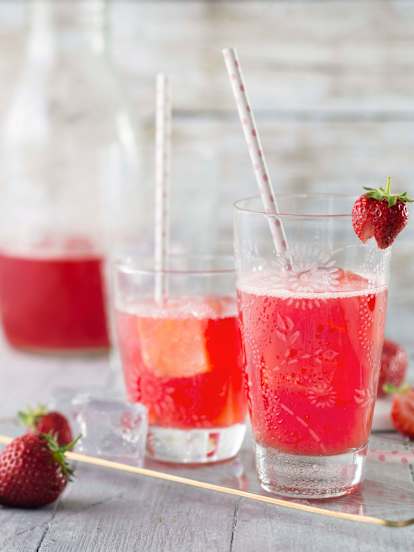 Erdbeer-Vanille-Sirup