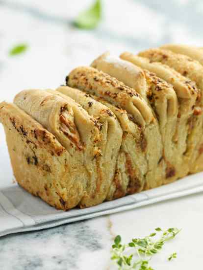 Pão de alho e ervas