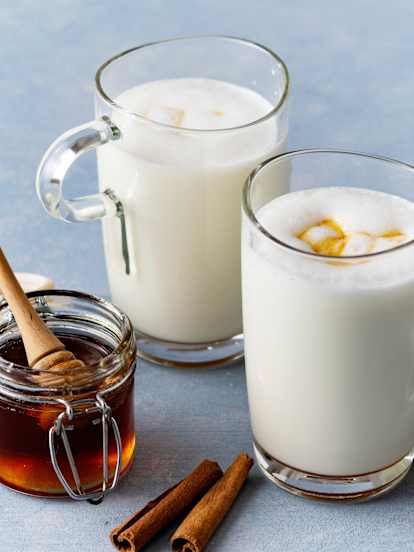 Warme Honigmilch