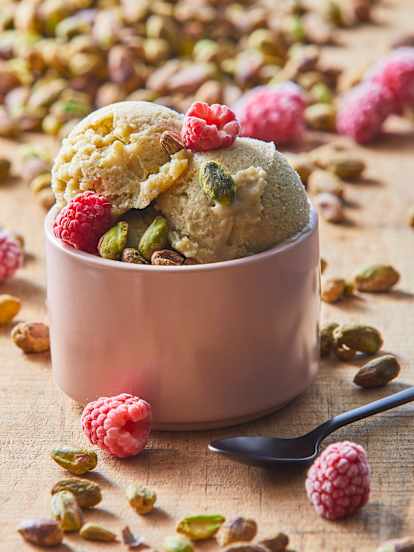 Plant-based Pistache- en Kardemomijs