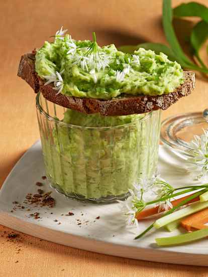 Bärlauch-Erdäpfelkas