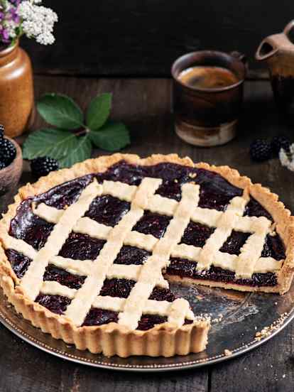 Paj (pie) z jeżynami