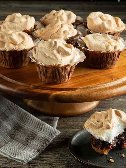 S'more Brownie Cups