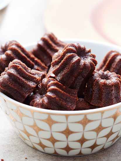 Cannelés bordelais au chocolat