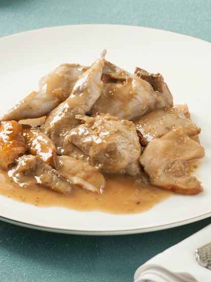 Codornices en escabeche de boletus