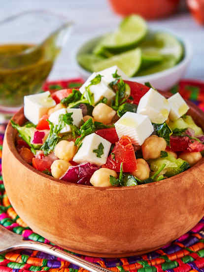 Ensalada de garbanzo