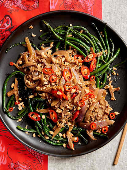 Chinese Long Beans with Pork