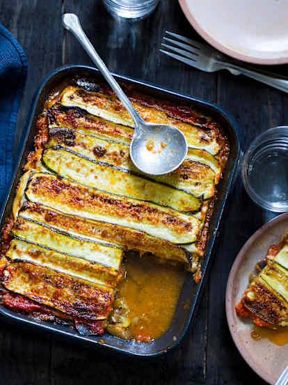 Lasagne sans pâte aux légumes